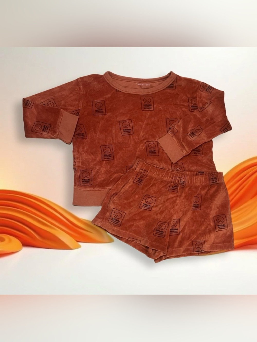 Tinycottons Terry Set
Great condition
6 years
Rust
Retail $166